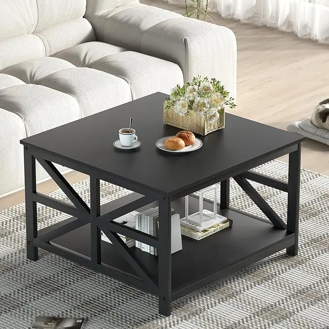 GreenForest Modern Living Room Coffee Table