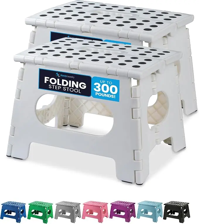 Handy Laundry Folding Lightweight Step Stool