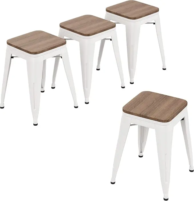 HAOBO Home Modern Industrial Metal Stool Classroom Stools