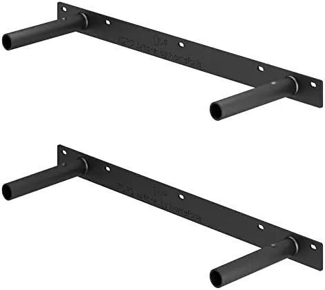 Heavy Duty Floating Shelf Brackets 17 inch, High-End Solid Steel