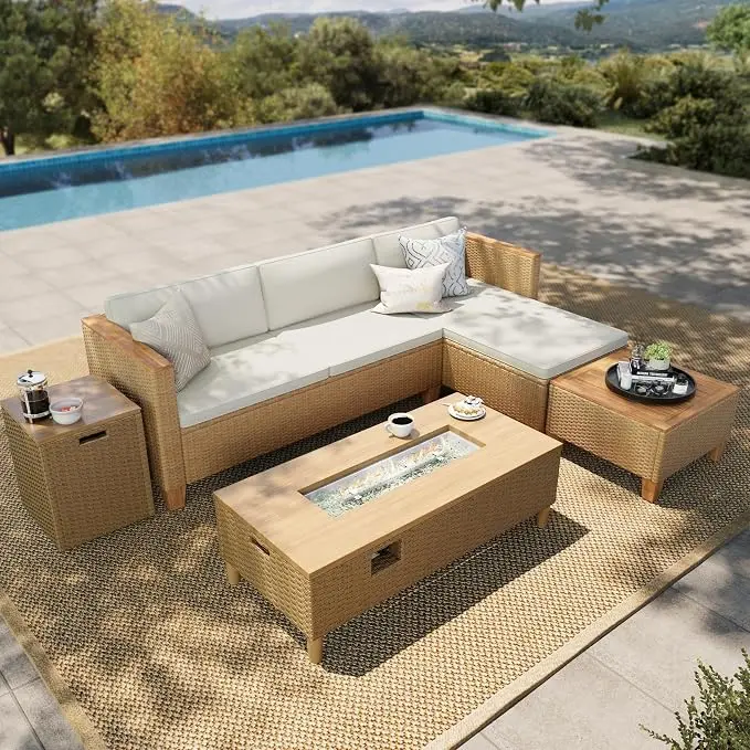 HERA'S HOUSE Small Patio Furniture Set