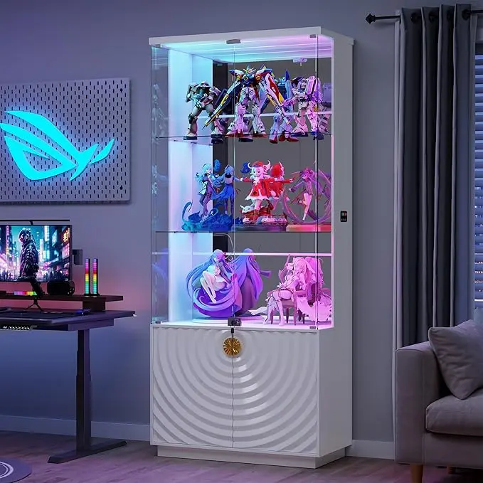 HNEBC Display Cabinet with Glass Doors