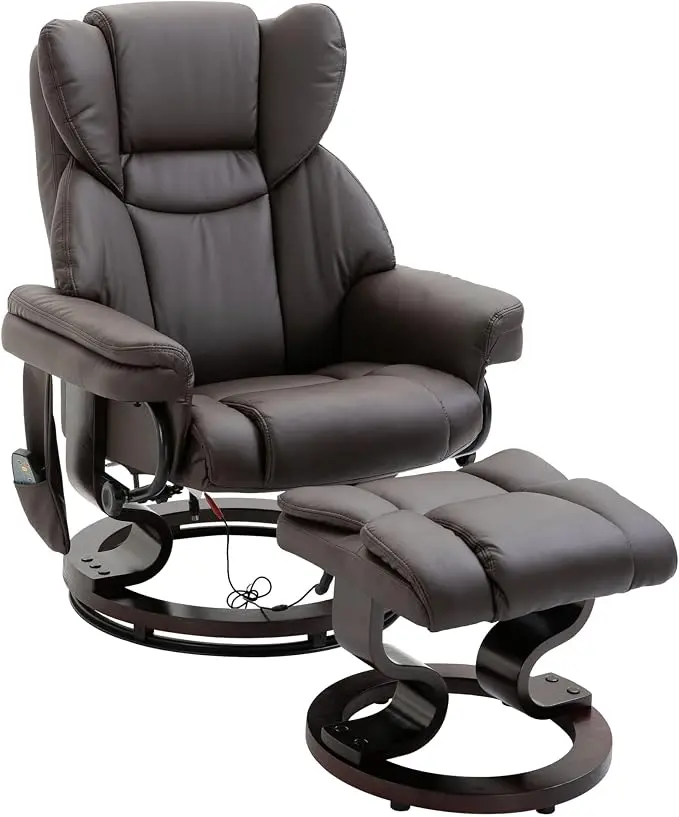 HOMCOM Massage Recliner Chair