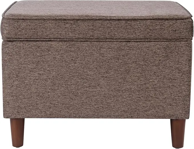 HomePop Home Decor | Dinah Collection Modern Storage Ottoman | Ottoman