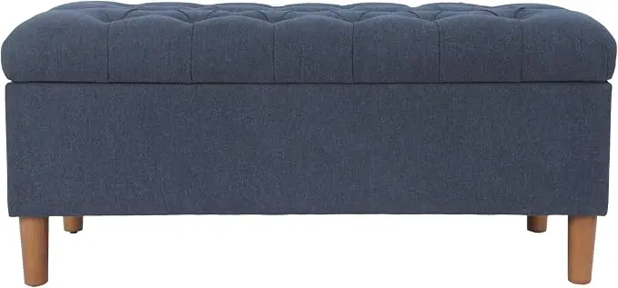 Homepop Home Decor | Tufted Ainsley Button Storage Ottoman Bench