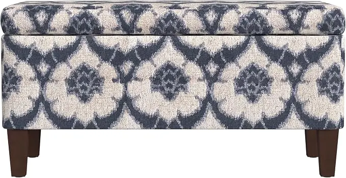 HomePop Large Decorative Storage Bench