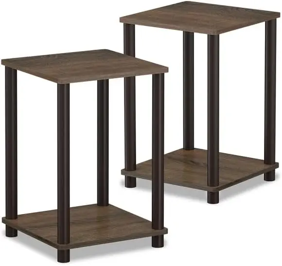 HomeStock Side End Table Set of 2