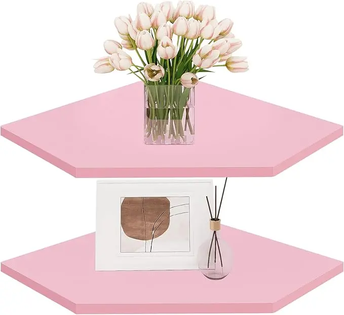 Homode Corner Floating Shelves, Corner Wall Shelf