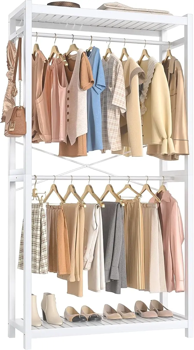 Homykic Bamboo Clothes Rack