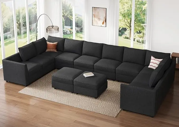 HONBAY Modular Sectional Sofa Sleeper Couch