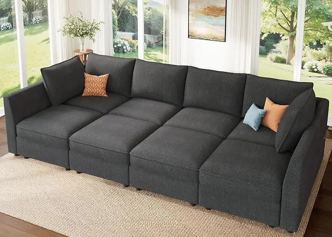 HONBAY Modular Sofa Sectional Sleeper Couch