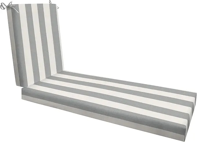 Honeycomb Outdoor Chaise Lounge Cushion