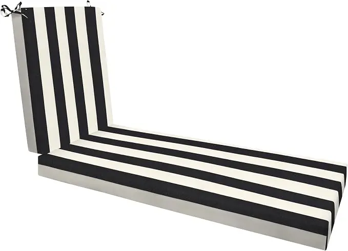 Honeycomb Outdoor Chaise Lounge Cushion