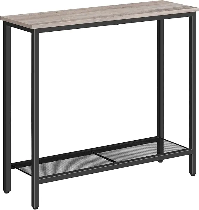 HOOBRO 29.5" Narrow Console Table, Small Entryway Table