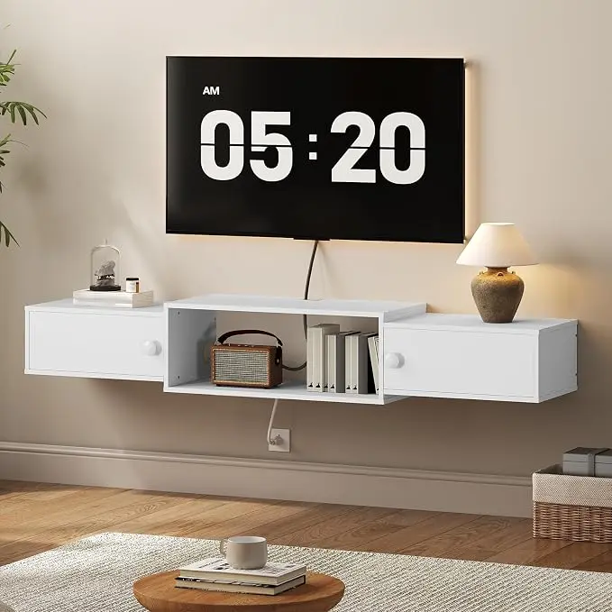 HOOBRO 55" Floating TV Stand
