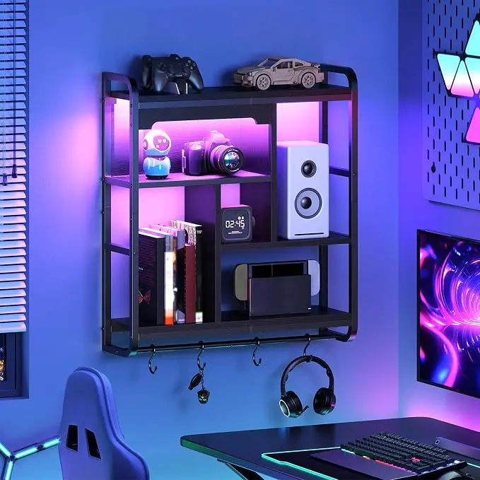 HOOBRO Gaming Floating Shelves