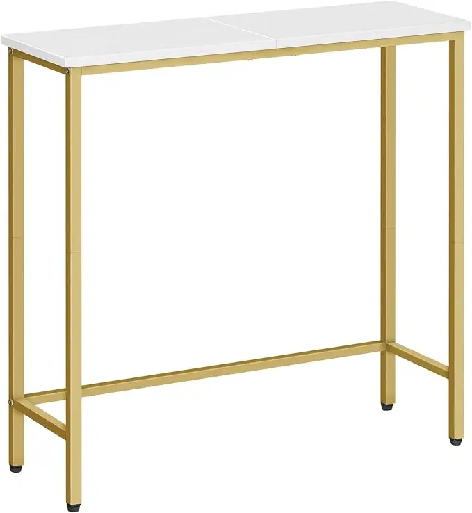 HOOBRO Narrow Console Table, 29.5" Small Entryway Table, Thin Sofa Table