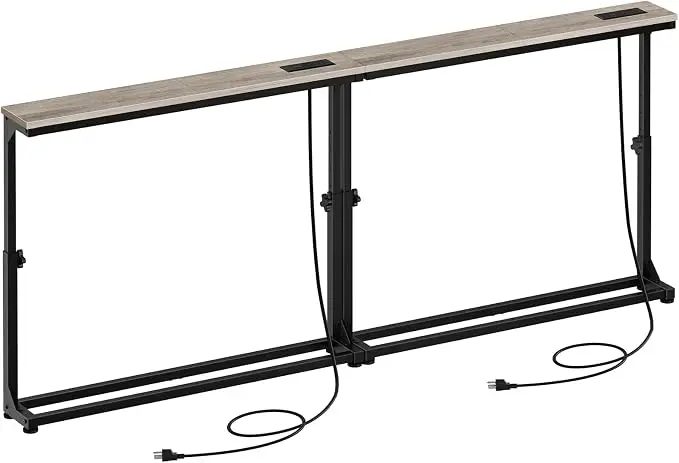 HOOBRO Narrow Console Table Set of 2