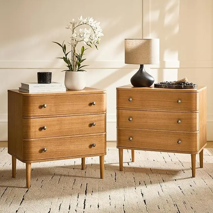 HULALA HOME Modern End Table Set of 2