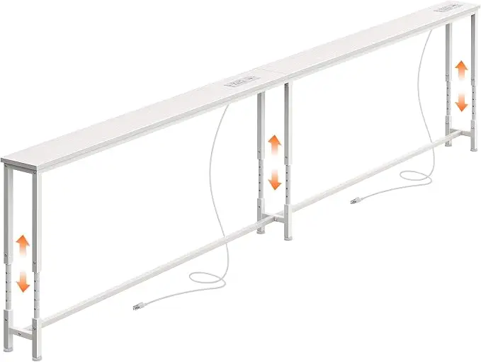 Huuger 102.4 Inch Sofa Table