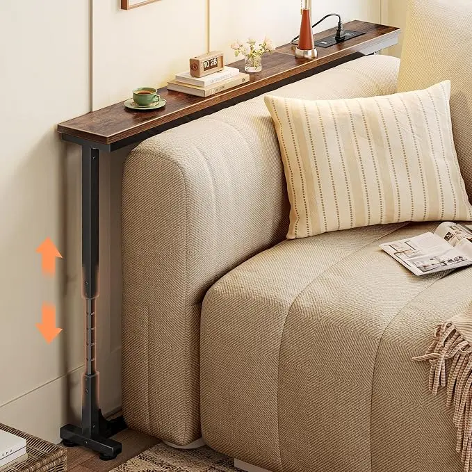 Huuger 39.4 Inch Behind Couch Table