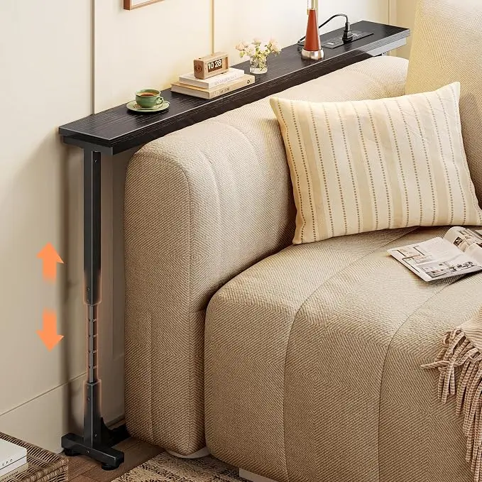 Huuger 39.4 Inch Behind Couch Table