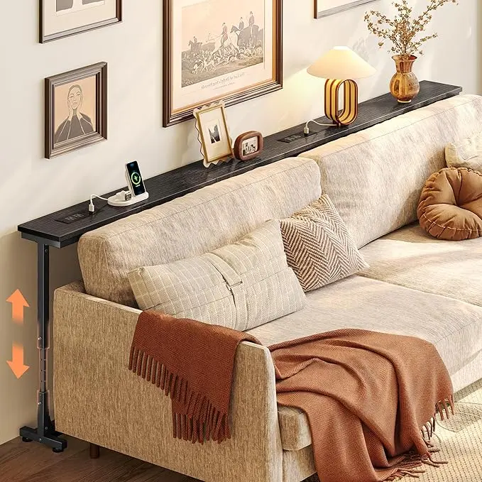 Huuger 78.7 Inch Behind Couch Table