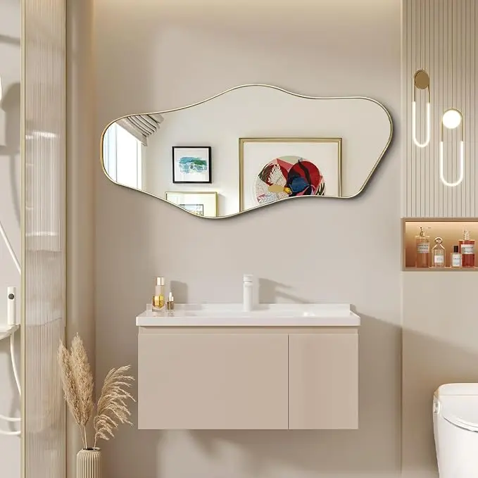 Irregular Wall Mirror, Organic Shaped Mirror