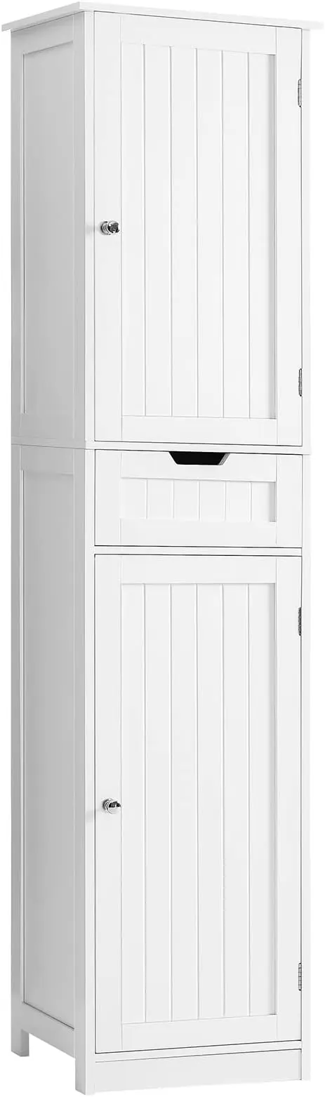 Iwell 67" Tall Bathroom Cabinet, Storage Cabinet