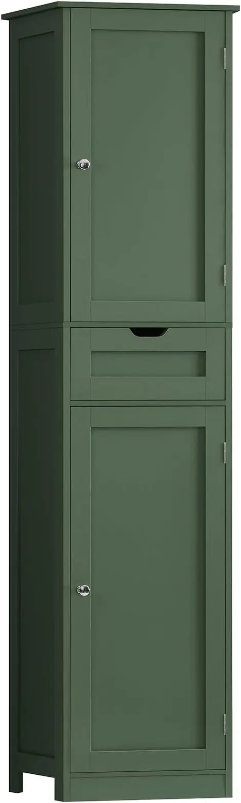 Iwell Tall Bathroom Storage Cabinet