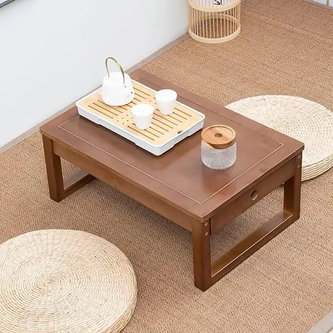 Japanese Bamboo Low Floor Table Altar Table