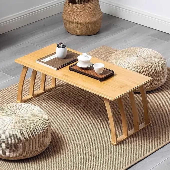 Japanese Coffee Table, Easy Storage,