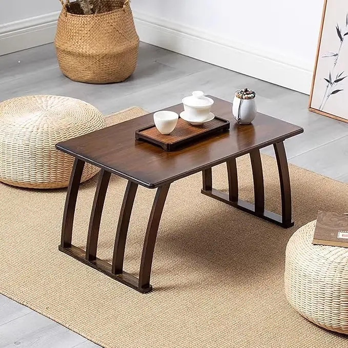Japanese Coffee Table, Easy Storage,