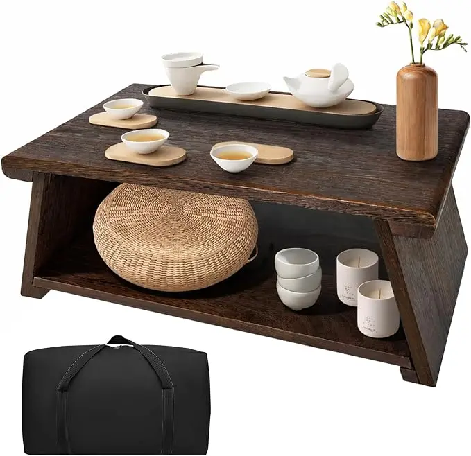 Japanese Low Floor Table Folding Coffee Tables