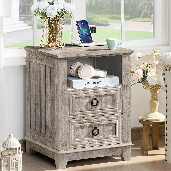 Joaxswe 18" Farmhouse Night Stand