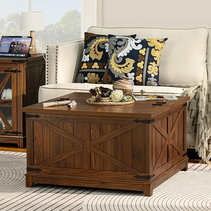 Joaxswe Farmhouse Coffee Table