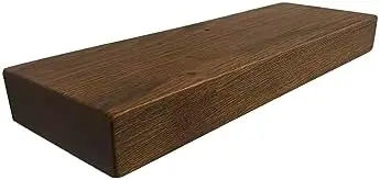 Joel’s Antiques 18 Inch Floating Shelves,2" Thick x6 Deep Solid Wood Shelf