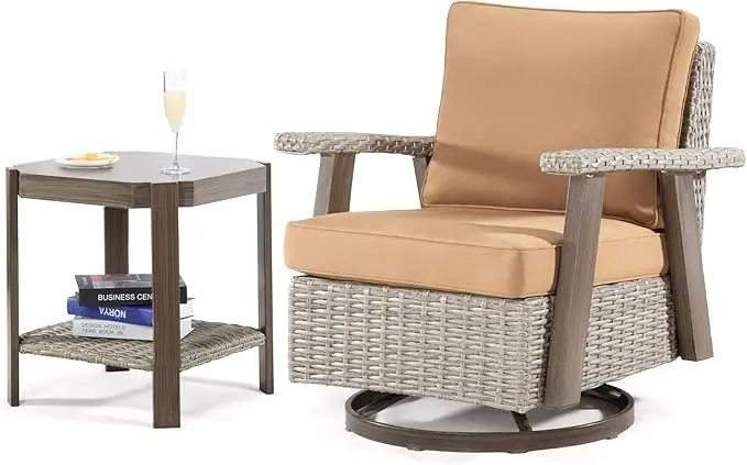 Joyside Patio Chair with Side Table