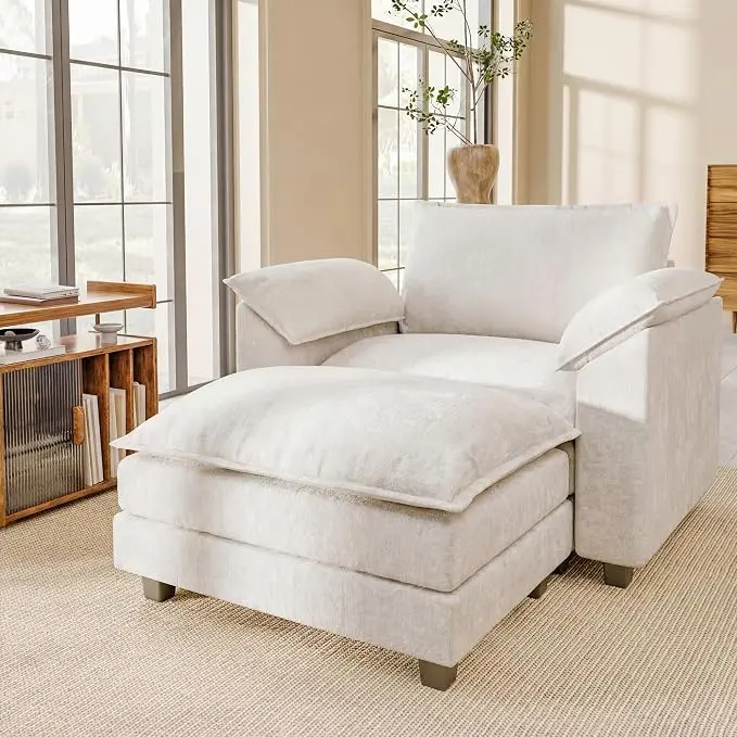 JUMMICO 40" Chaise Lounge Chair