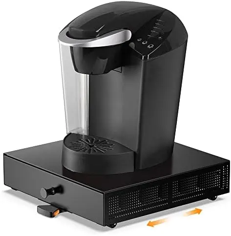 K Cup Coffee Pod Storage Drawer with Sliding Tray, Holds 36 Pods