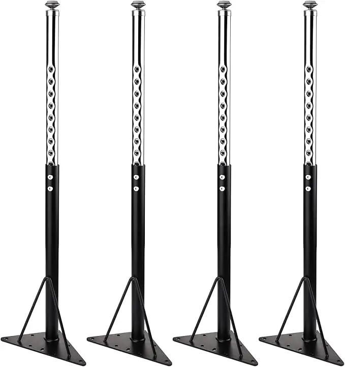 KAZAKA Adjustable Table Legs, 20-30 inch