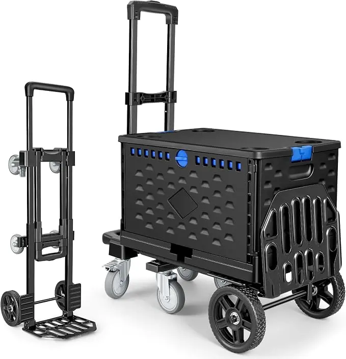 KEDSUM 4-in-1 Convertible Dolly Cart