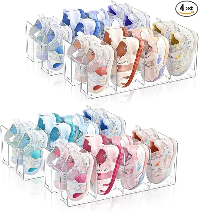 Kids Shoe Organizer Stackable