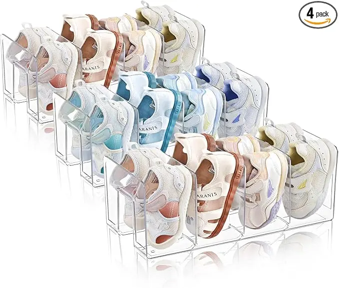 Kids Shoe Organizer Stackable