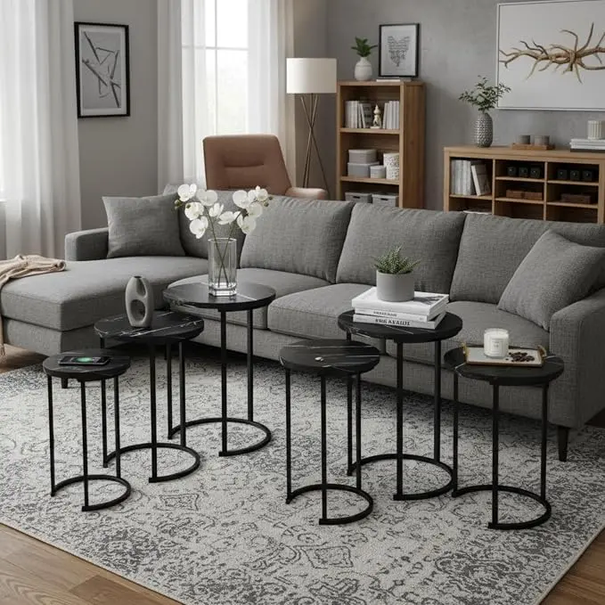 Lavish Home Nesting Tables
