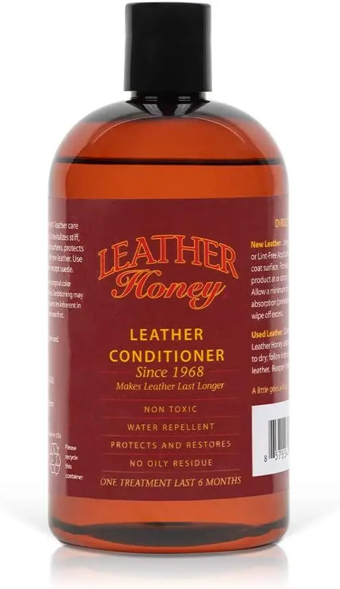 Leather Honey Best Leather Conditioner Since 1968.
