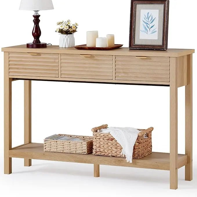 LEYAOYAO Fluted 47.2" Console Table