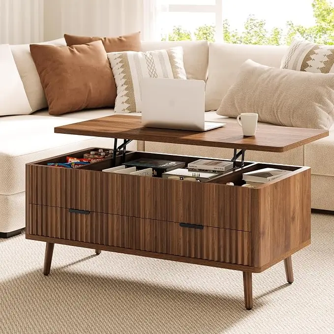 Lift Top Coffee Table with Storage