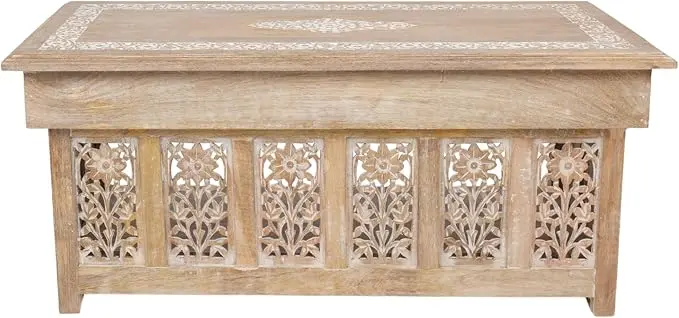 Lightnpro Handmade Wooden Coffee Table