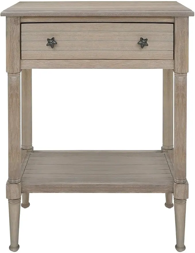 Linon Seaboard Accent Table Natural